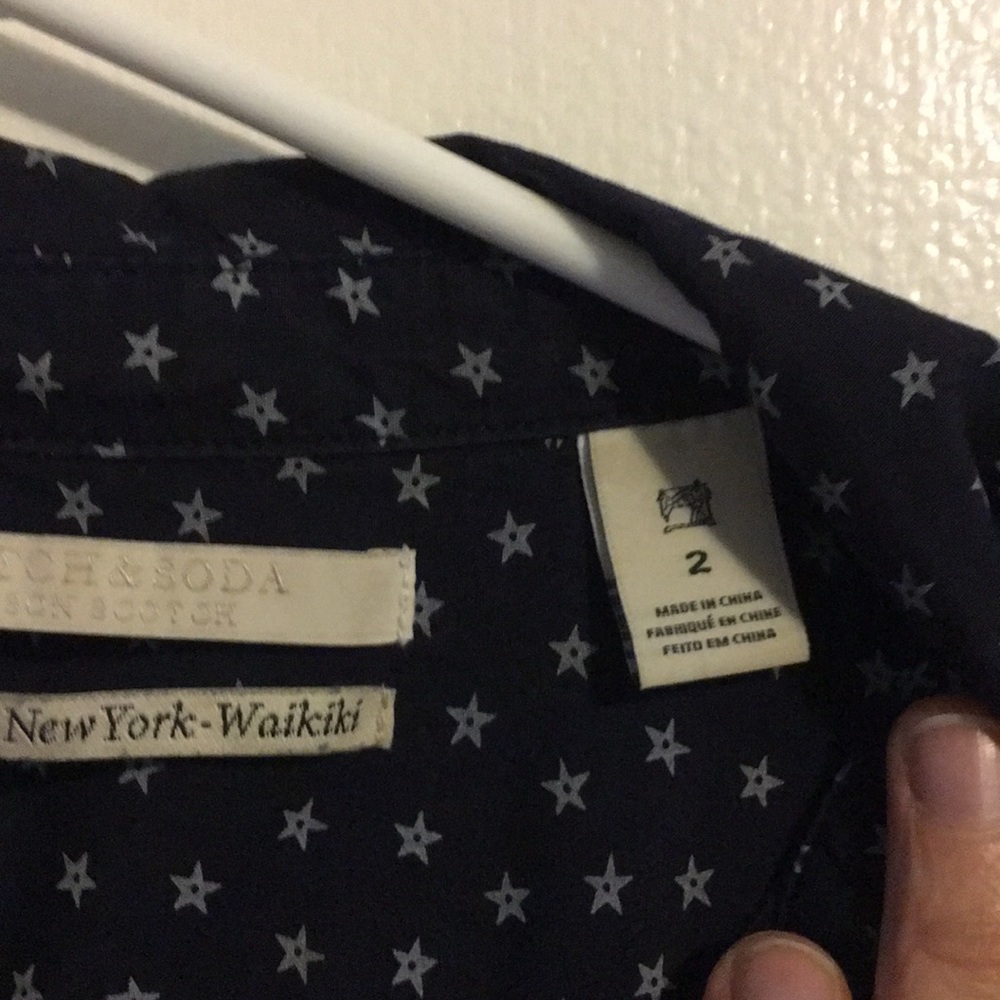⭐️ STARS ⭐️ Scotch and soda star blouse